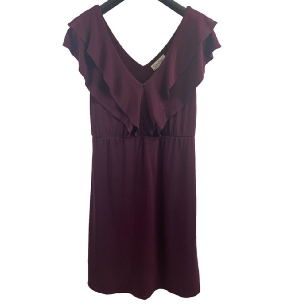 Jessica Simpson Maternity Dress Dual V Neck Large
